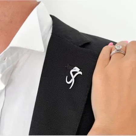 بروش حرفين فضه اصلي مختوم