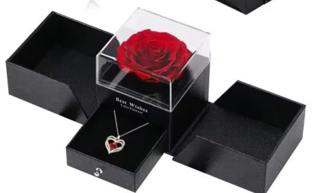 تغليف الوردة الحمراء(غير شامل السنسال)