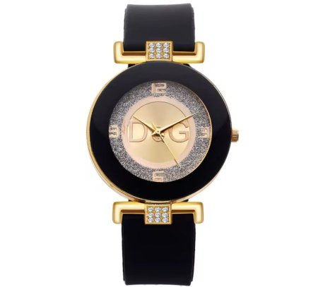 ساعة ماركه D&G باللون الاسود
