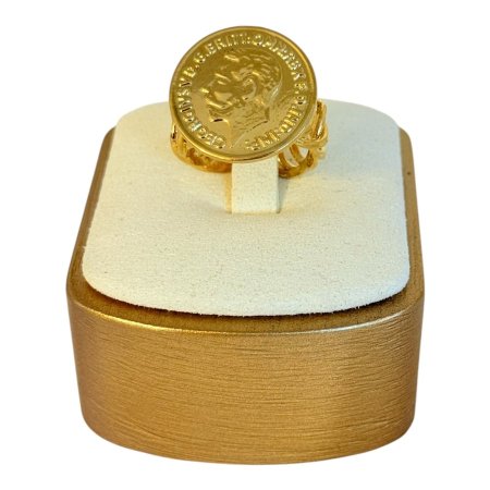 خاتم جنزير مع ليرة